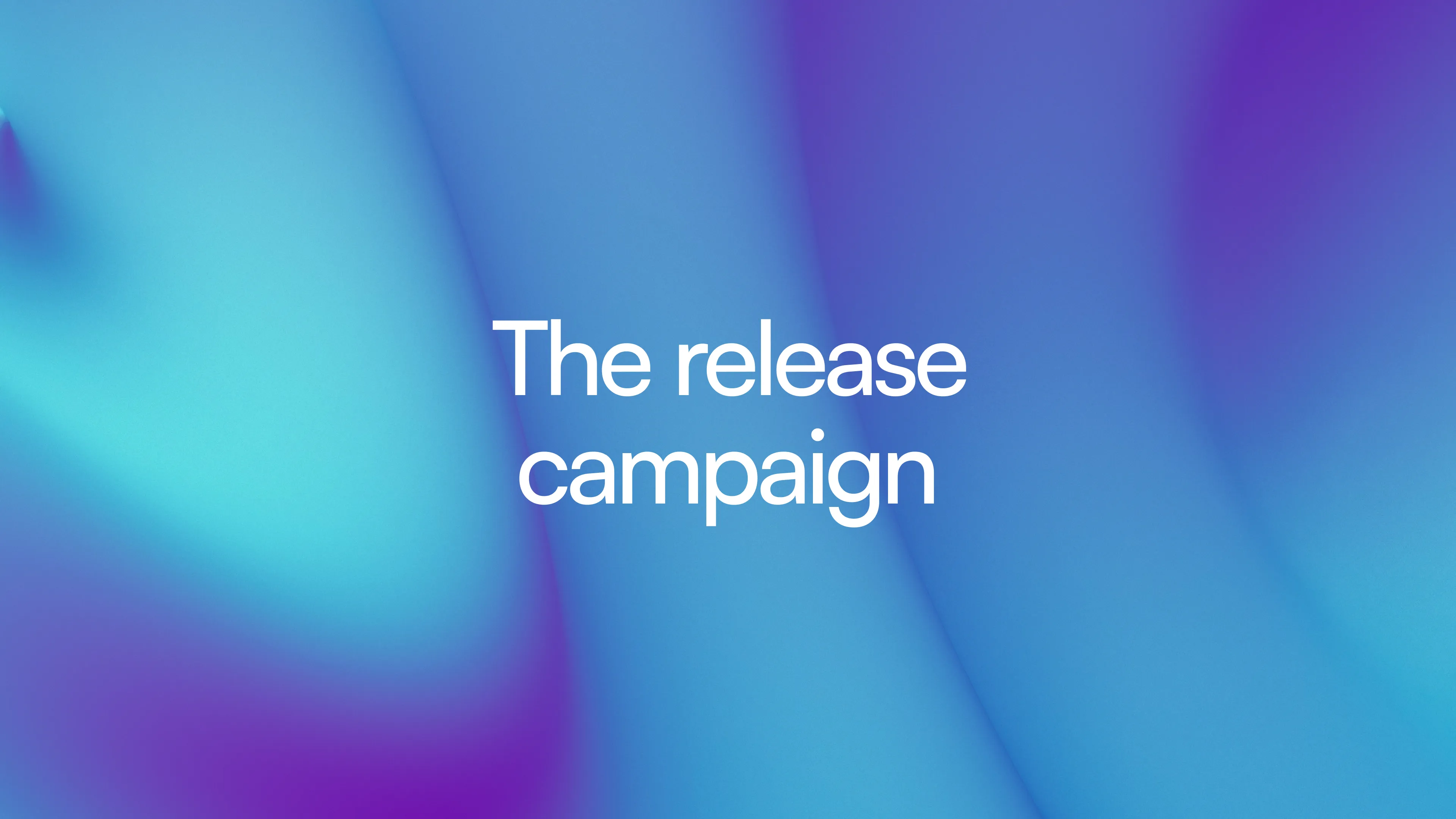 How to release music independently: the release campaign runway